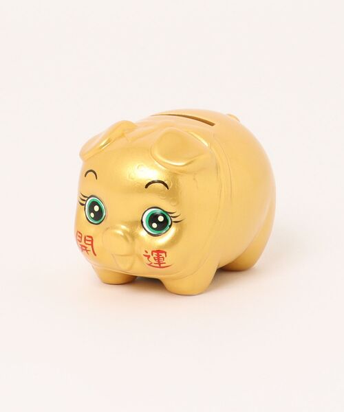 カヤ】金の豚貯金箱 小（インテリア雑貨）｜カヤ（カヤ）の