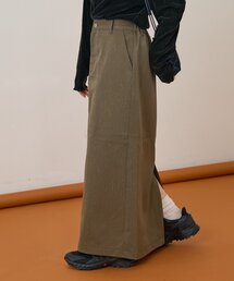 スカート（グリーン・カーキ/緑色系・合成皮革/人工皮革