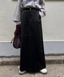 CIAOPANIC TYPY | レザーナロー切り替えスカート(スカート)