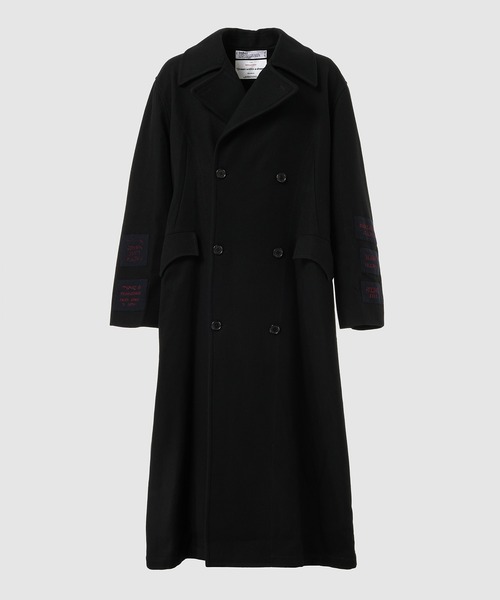セール】'BATMAN' Drape Long P-coat（ピーコート）｜DAIRIKU