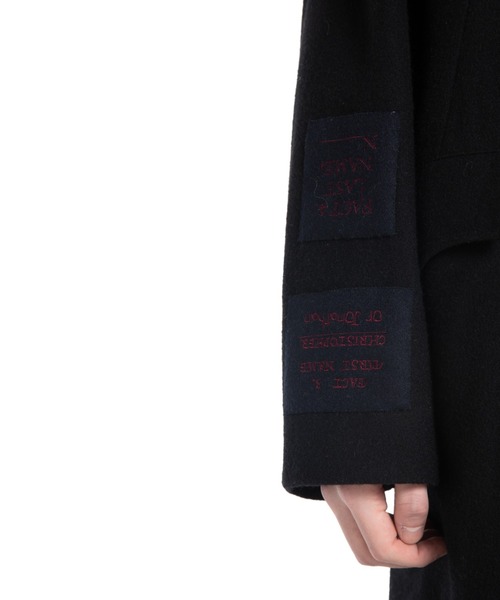 セール】'BATMAN' Drape Long P-coat（ピーコート）｜DAIRIKU