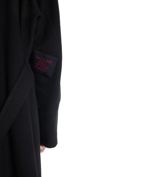 セール】'BATMAN' Drape Long P-coat（ピーコート）｜DAIRIKU