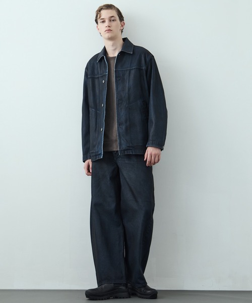 UNITED TOKYO（ユナイテッドトウキョウ）の「【大人気】マイクロスエード クルーネック PO ｜ユニセックス / 軽量/冬服/スウェット/インナー/伸縮性/プルオーバー/起毛（Tシャツ/カットソー・メンズ・ダークグレー/ブラック/ベージュ/ライトベージュ・1/2）」の20枚目の写真