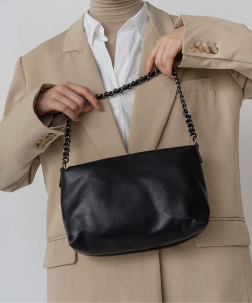 LE VERNIS(ル・ベルニ)の「LE VERNIS(ル・ベルニ)Pouch set tote(トートバッグ・レディース・ベージュ/ブラック/チョコ・FREE)」の8枚目の写真