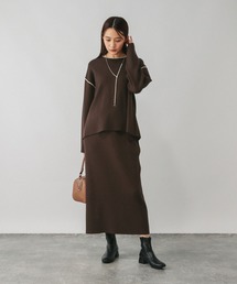 GLOBAL WORK | アンチピリングなめらかSET UP/580919(ワンピース)