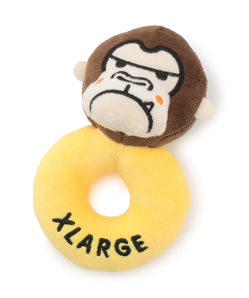 XLARGE KIDS（エクストララージキッズ）の「ファニーゴリラリングラトル（その他ベビー用品・キッズ・イエロー・F）」の4枚目の写真