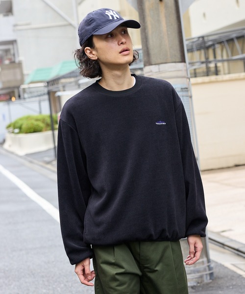 セール】THOUSAND MILE/サウザンドマイル KNIT FREECE CREW NECK
