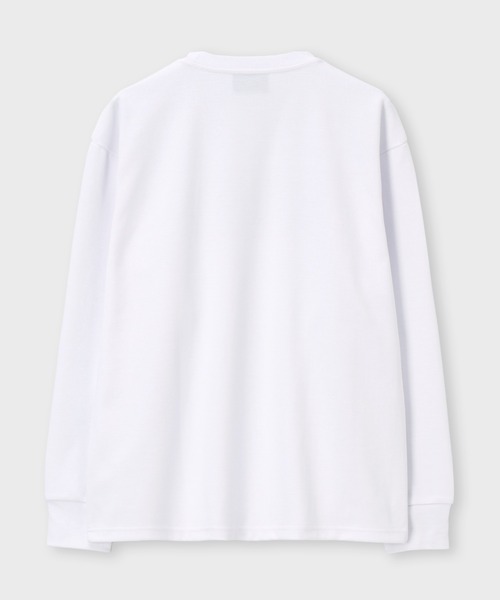 Psycho Bunny(サイコバニー)の「ベーシックロゴ ロングスリーブTシャツ(Tシャツ/カットソー・メンズ・ブラック/ホワイト・SMALL/MEDIUM/LARGE/X-LARGE)」の7枚目の写真