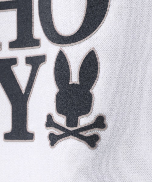Psycho Bunny(サイコバニー)の「ベーシックロゴ ロングスリーブTシャツ(Tシャツ/カットソー・メンズ・ブラック/ホワイト・SMALL/MEDIUM/LARGE/X-LARGE)」の10枚目の写真