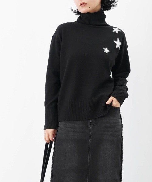LC/LLL スターハイネックニット（ニット/セーター）｜LUCA/LADY LUCK