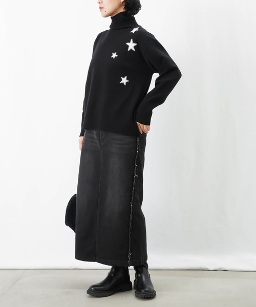 LC/LLL スターハイネックニット（ニット/セーター）｜LUCA/LADY LUCK