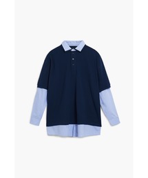 新品✨タグ付き♪定価14,900円　デシグアル　ブラウス　ブルー系　大特価‼️ Desigual｜デシグアルのシャツ/ブラウス（ブルー・ネイビー/青色系