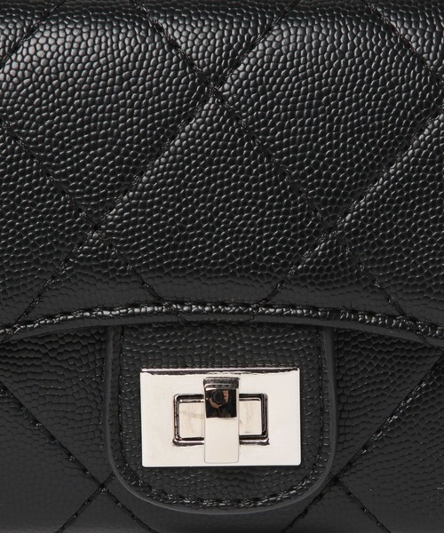 mysty woman（ミスティウーマン）の「キルティングミニBAG 625440（ショルダーバッグ・レディース・グリーン/イエロー/ブラック/ライトピンク・FREE）」の14枚目の写真