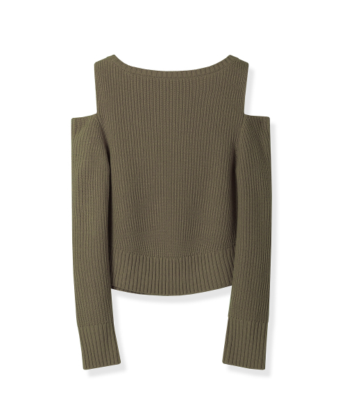 AVANDRESS(アバンドレス )の「Noga Shoulder Cut-out Knit BLACK(ニット/セーター・レディース・ブラック・SMALL/MEDIUM)」の7枚目の写真