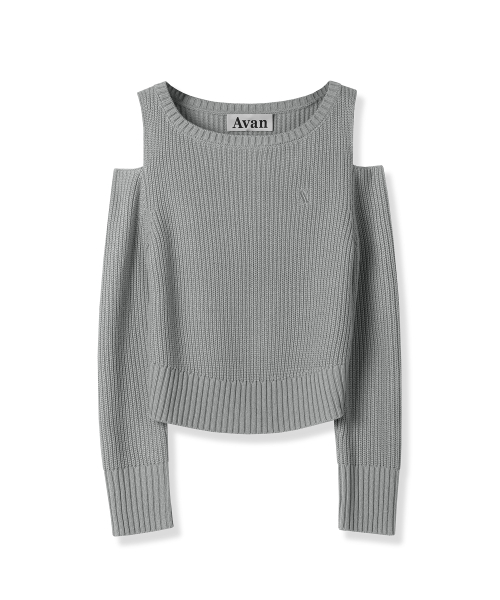AVANDRESS(アバンドレス )の「Noga Shoulder Cut-out Knit BLACK(ニット/セーター・レディース・ブラック・SMALL/MEDIUM)」の9枚目の写真