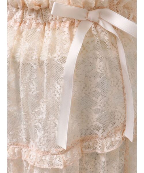 merry jenny（メリージェニー）の「シアーレースフレアスカート（スカート・レディース・オフホワイト/ピンク/ライトブルー・FREE）」の9枚目の写真