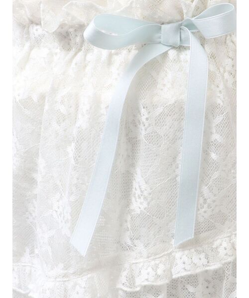 merry jenny（メリージェニー）の「シアーレースフレアスカート（スカート・レディース・オフホワイト/ピンク/ライトブルー・FREE）」の8枚目の写真