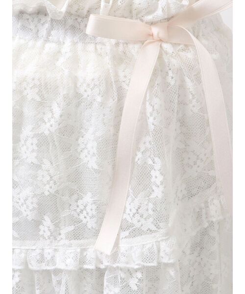 merry jenny（メリージェニー）の「シアーレースフレアスカート（スカート・レディース・オフホワイト/ピンク/ライトブルー・FREE）」の7枚目の写真