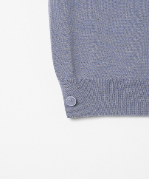MILLO WOMEN（ミロウーマン）の「ツーウェイマフラーニットトップ[スカイブルー]（ニット/セーター・レディース・その他・SMALL/MEDIUM）」の6枚目の写真