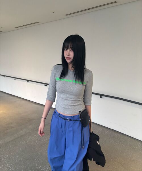 MUSINSA STANDARD WOMAN（ムシンサスタンダードウーマン）の「ウィメンズパラシュートパンツ[ブルー]（スウェットパンツ・レディース・その他・30/24/26/28/22）」の11枚目の写真
