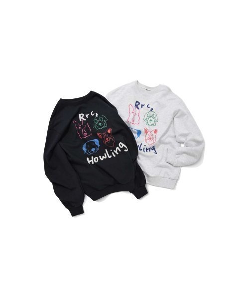Retriever Club（レトリーバークラブ）の「COLOR HOWLING CREWNECK [MELANGE GRAY]（スウェット・レディース・その他・LARGE/X-LARGE/MEDIUM）」の8枚目の写真