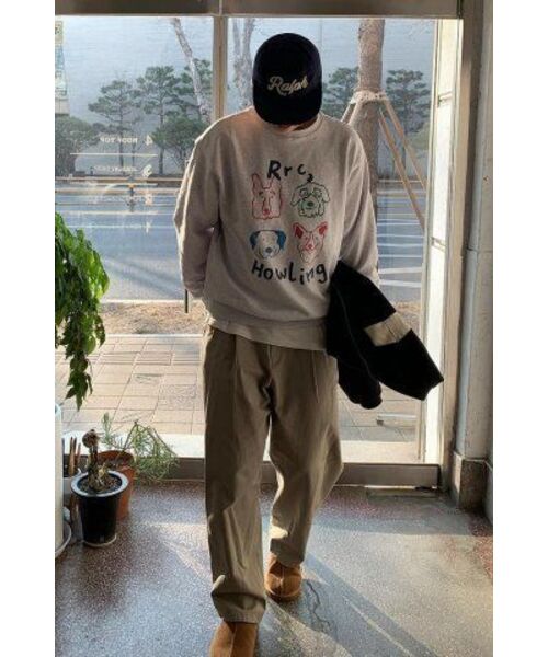 Retriever Club（レトリーバークラブ）の「COLOR HOWLING CREWNECK [MELANGE GRAY]（スウェット・レディース・その他・LARGE/X-LARGE/MEDIUM）」の12枚目の写真