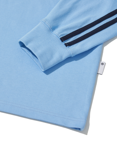 URBANDTYPE(アーバンディタイプ)の「フットボールジャージロングスリーブ_スカイブルー(Tシャツ/カットソー・レディース・その他・SMALL/MEDIUM/LARGE)」の7枚目の写真