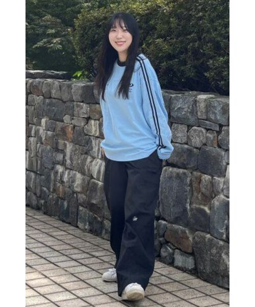 URBANDTYPE(アーバンディタイプ)の「フットボールジャージロングスリーブ_スカイブルー(Tシャツ/カットソー・レディース・その他・SMALL/MEDIUM/LARGE)」の14枚目の写真