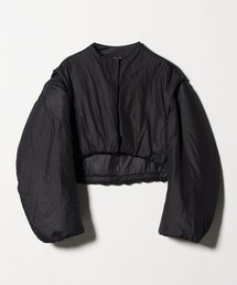 Steven Alan | ＜AMOMENTO＞PADDED NYLON CROP JUMPER/ブルゾン(ブルゾン)