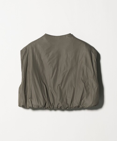 Steven Alan（スティーブンアラン）の「＜AMOMENTO＞PADDED NYLON CROP JUMPER/ブルゾン（ブルゾン・レディース・ブラック/ブラウン系・0）」の10枚目の写真