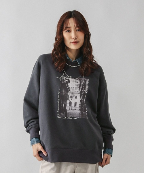 セール】アソートフォトチュニックスウェット/608255（スウェット