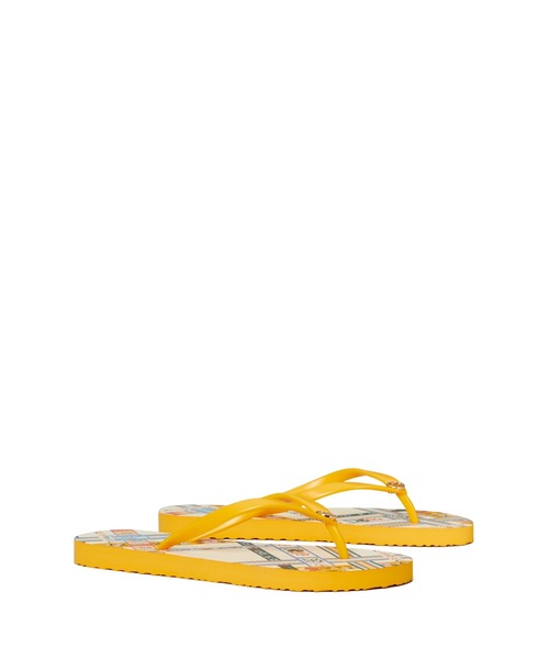 TORY BURCH（トリーバーチ）の「ビーチサンダル（サンダル・レディース・イエロー/アイボリー/ブルー・23cm/24cm/25㎝/7号）」の3枚目の写真