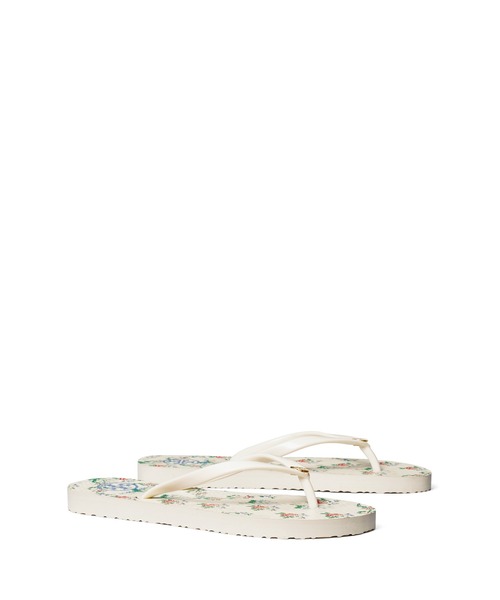 TORY BURCH（トリーバーチ）の「ビーチサンダル（サンダル・レディース・イエロー/アイボリー/ブルー・23cm/24cm/25㎝/7号）」の2枚目の写真