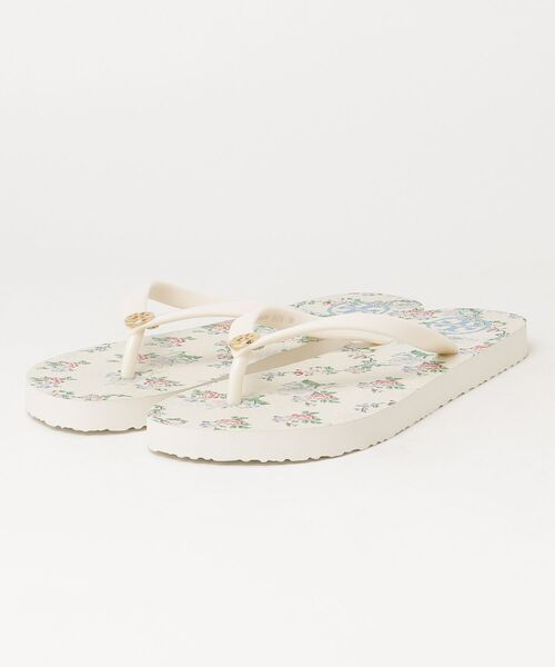 TORY BURCH（トリーバーチ）の「ビーチサンダル（サンダル・レディース・イエロー/アイボリー/ブルー・23cm/24cm/25㎝/7号）」の4枚目の写真
