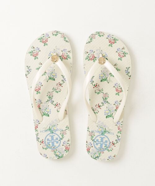 TORY BURCH（トリーバーチ）の「ビーチサンダル（サンダル・レディース・イエロー/アイボリー/ブルー・23cm/24cm/25㎝/7号）」の5枚目の写真