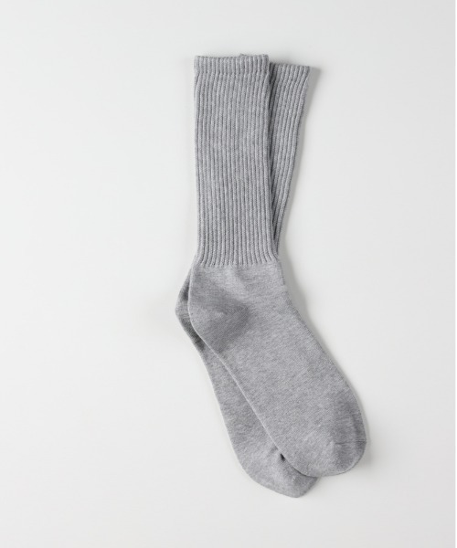 Right-on（ライトオン）の「ムジリブレギュラー丈ソックス (洗練デザイン/快適フィット/オールシーン対応/カラーバリエ豊富)（ソックス/靴下・メンズ・ダークグレー/グレー/ネイビー/ベージュ/ブラック・フリー）」の6枚目の写真