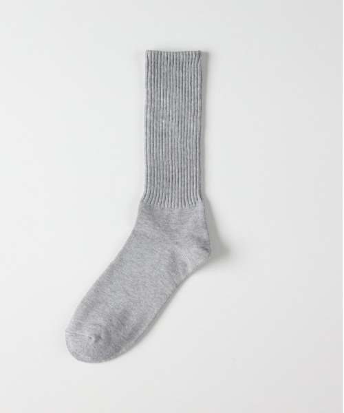 Right-on（ライトオン）の「ムジリブレギュラー丈ソックス (洗練デザイン/快適フィット/オールシーン対応/カラーバリエ豊富)（ソックス/靴下・メンズ・ダークグレー/グレー/ネイビー/ベージュ/ブラック・フリー）」の8枚目の写真