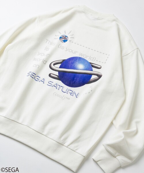 セール】別注 SEGA SATURN/セガサターン/クルーネックスウェット