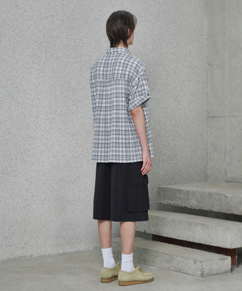 GLW(ジーエルダブリュ)の「ナイロンバミューダカーゴパンツブラック(その他パンツ・レディース・その他・SMALL/MEDIUM/LARGE)」の5枚目の写真