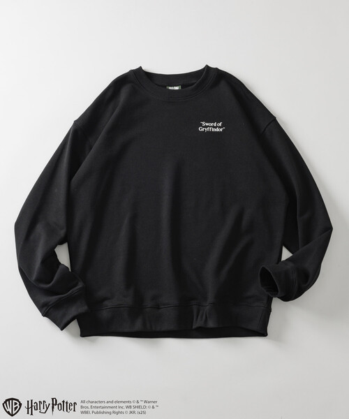 【希少サイズ❗️】stone  スウェット　黒 2XL ほぼ未使用❗️ セール】Harry Potter/ハリー・ポッター ネビル・ロングボトム バック