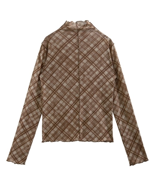 nouvellemoi(ヌーベルモイ)の「バイヤスチェックシアートップス(その他トップス・レディース・ブラック/ブラウン・M)」の16枚目の写真