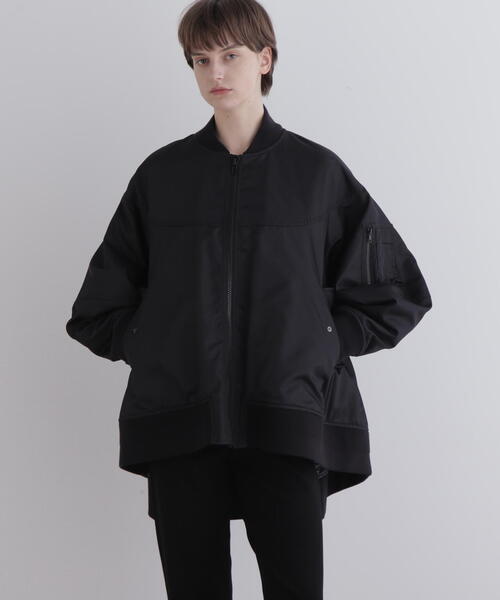 ルフィル　LE PHIL 中綿リブキルティングジャケット ◇中綿リブキルティングジャケット（MA-1）｜LE PHIL（ルフィル）の