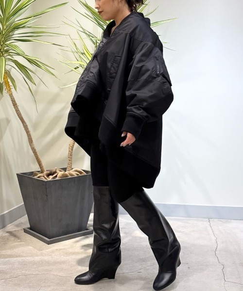 ◇中綿リブキルティングジャケット（MA-1）｜LE PHIL（ルフィル）の