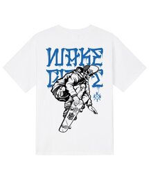 KTW0110 ストリート半袖Tシャツ - ホワイト