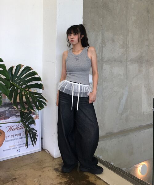 KICHUL(キチョル)の「SUMMER VACATION BALLOON PANTS (WASHED GREY)(デニムパンツ・メンズ・その他・LARGE/MEDIUM/SMALL/X-SMALL)」の13枚目の写真
