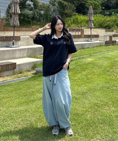 KICHUL(キチョル)の「SUMMER VACATION BALLOON PANTS (WASHED GREY)(デニムパンツ・メンズ・その他・LARGE/MEDIUM/SMALL/X-SMALL)」の16枚目の写真