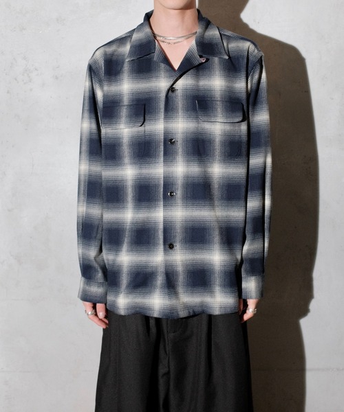 タウンクラフト/50S W-FLAP LOOP COLLAR SHIRT セール】TOWN CRAFT タウンクラフト / 50S W-FLAP LOOP COLLAR SHIRT