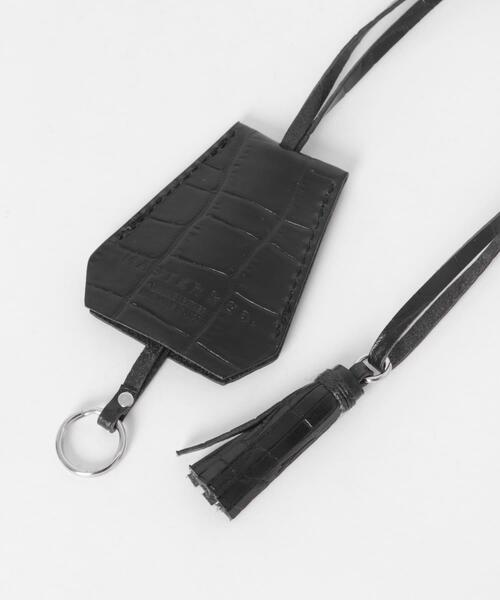 MASTER&Co（マスターアンドコー）の「『別注』MASTER&CO×URBAN RESEARCH　CROCHET + FRINGE BOX（キーケース/キーアクセサリー・メンズ・ブラック/ブラック系その他/その他1・FREE）」の5枚目の写真