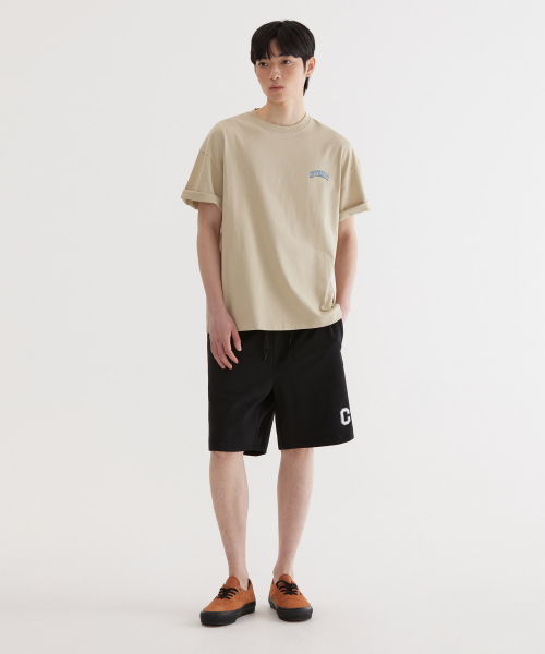 COVERNAT(カバーナット)の「レギュラーCロゴスウェットショーツブラック(その他パンツ・レディース・その他・MEDIUM/LARGE/X-LARGE/XX-LARGE/X-SMALL/SMALL)」の4枚目の写真