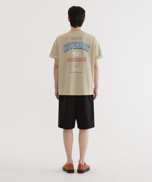 COVERNAT(カバーナット)の「レギュラーCロゴスウェットショーツブラック(その他パンツ・レディース・その他・MEDIUM/LARGE/X-LARGE/XX-LARGE/X-SMALL/SMALL)」の2枚目の写真